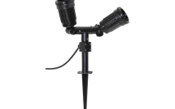 Markbelysning<Star Trading Outdoor Markpotlight 27cm 2xE27 IP44