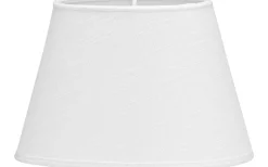 PR Home Oval Lampskärm 20cm Lin Classico Vit* Ovala Lampskärmar