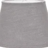 PR Home Oval Lampskärm 25cm Lin Grå* Ovala Lampskärmar