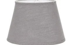 PR Home Oval Lampskärm 25cm Lin Grå* Ovala Lampskärmar