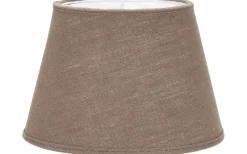 PR Home Oval Lampskärm 42cm Lin Mocka* Ovala Lampskärmar