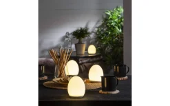 Oval Uppladdningsbar Nattlampa LED RGB+W 11cm