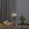 Visa Alla Julstjärnor|Julstjärnor På Fot<Star Trading Ozen Julstjärna På Fot Grå 55cm