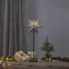 Star Trading Ozen Julstjärna På Fot Grå 85cm* Visa Alla Julstjärnor|Julstjärnor På Fot