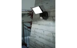 Pagino Strålkastare med Sensor LED 13W 5000K Svart IP44