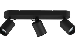 Avlånga Takspotlights|Takspot Med 3 Lampor<Trio Lighting Pago Spotlight 3-delad GU10 mattsvart
