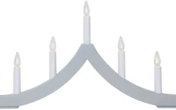 Star Trading Pagod Adventsljusstake 27cm Grå* Visa Alla Adventsljusstakar|Adventsljusstakar 0-30 Cm