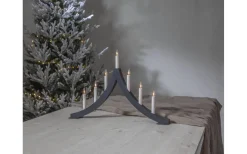 Visa Alla Adventsljusstakar|Adventsljusstakar 31-60 Cm<Star Trading Pagod Adventsljusstake 40cm Grafit