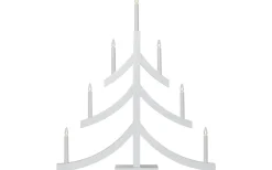 Visa Alla Adventsljusstakar|Adventsljusstakar 61-120 Cm<Star Trading Pagod Adventsljusstake 79cm Vit