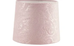 Oriva Paisley Lampskärm Ø20cm Sammet Rosa* Mönstrade Lampskärmar