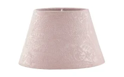 Mönstrade Lampskärmar<Oriva Paisley Lampskärm Ø22cm Sammet Rosa