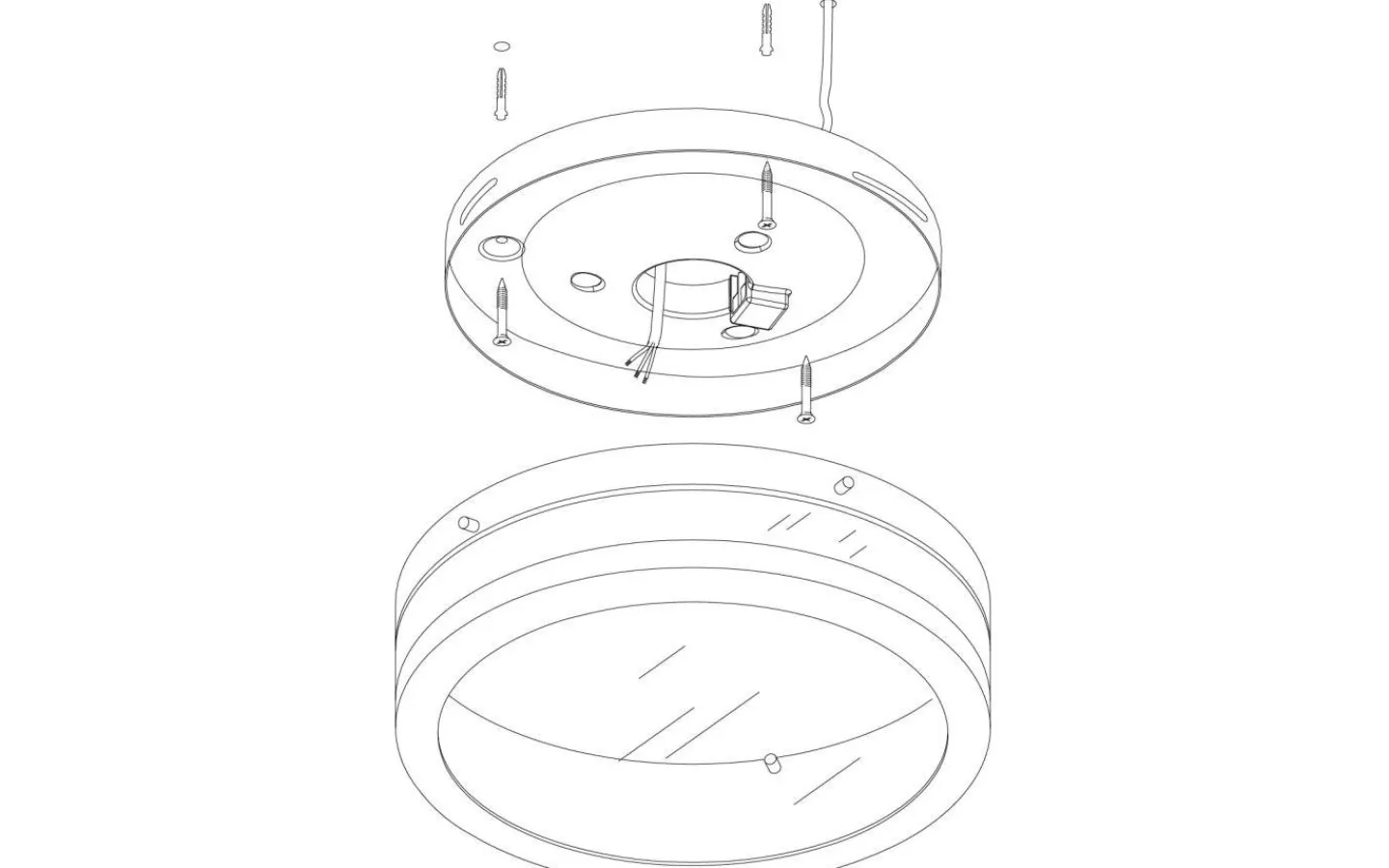 Badrumslampor Tak<Eglo Palermo Plafond 23cm LED 3000K 11W Krom IP44