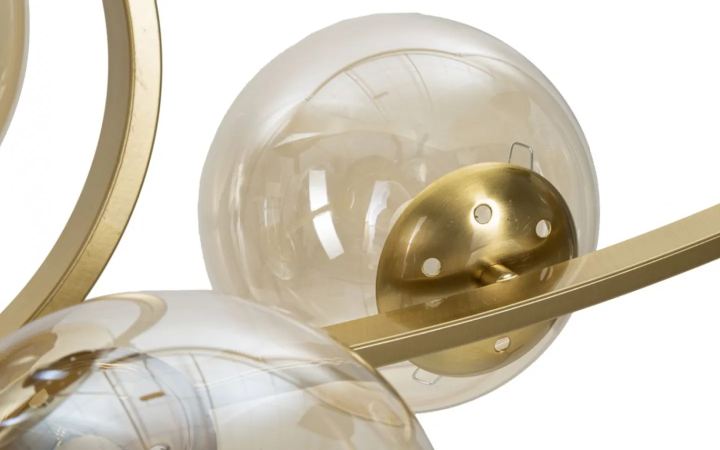 Mauro Ferretti Palermo Taklampa 115cm Guld* Avlånga Taklampor