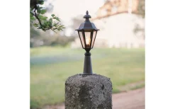 Lykthus<Konstsmide Pallas Lykthus 41cm Svart