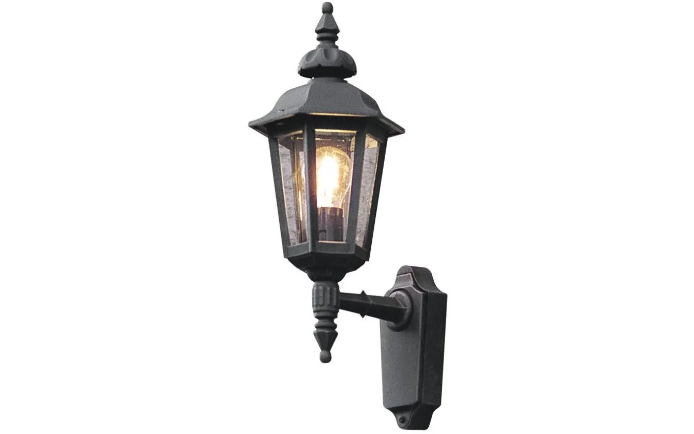 Pallas Vägglykta Upp Svart IP23