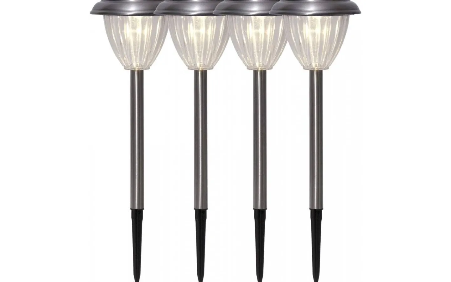 Star Trading Palma Solcellslampa 4-pack Rostfritt Stål LED* Solcellslampor Stig & Mark|Visa Alla Solcellslampor
