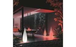 Reality Palmas Laddbar Golvlampa LED 80cm RGBW med fjärr IP44* Uppladdningsbara Lampor Utomhus|Uppladdningsbara Lampor Utomhus