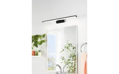 Badrumslampor Vägg<Eglo Pandella 1 Spegelbelysning 60cm 4000K 7,4W Svart IP44