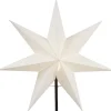 Visa Alla Julstjärnor|Julstjärnor Utan Sladd<Star Trading Pappersstjärna Frozen 54 cm Vit