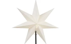 Visa Alla Julstjärnor|Julstjärnor Utan Sladd<Star Trading Pappersstjärna Frozen 54 cm Vit