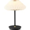 Halo Design Paris Uppladdningsbar Bordslampa 28cm Svart/Vit* Uppladdningsbara Lampor Inomhus|Bordslampor