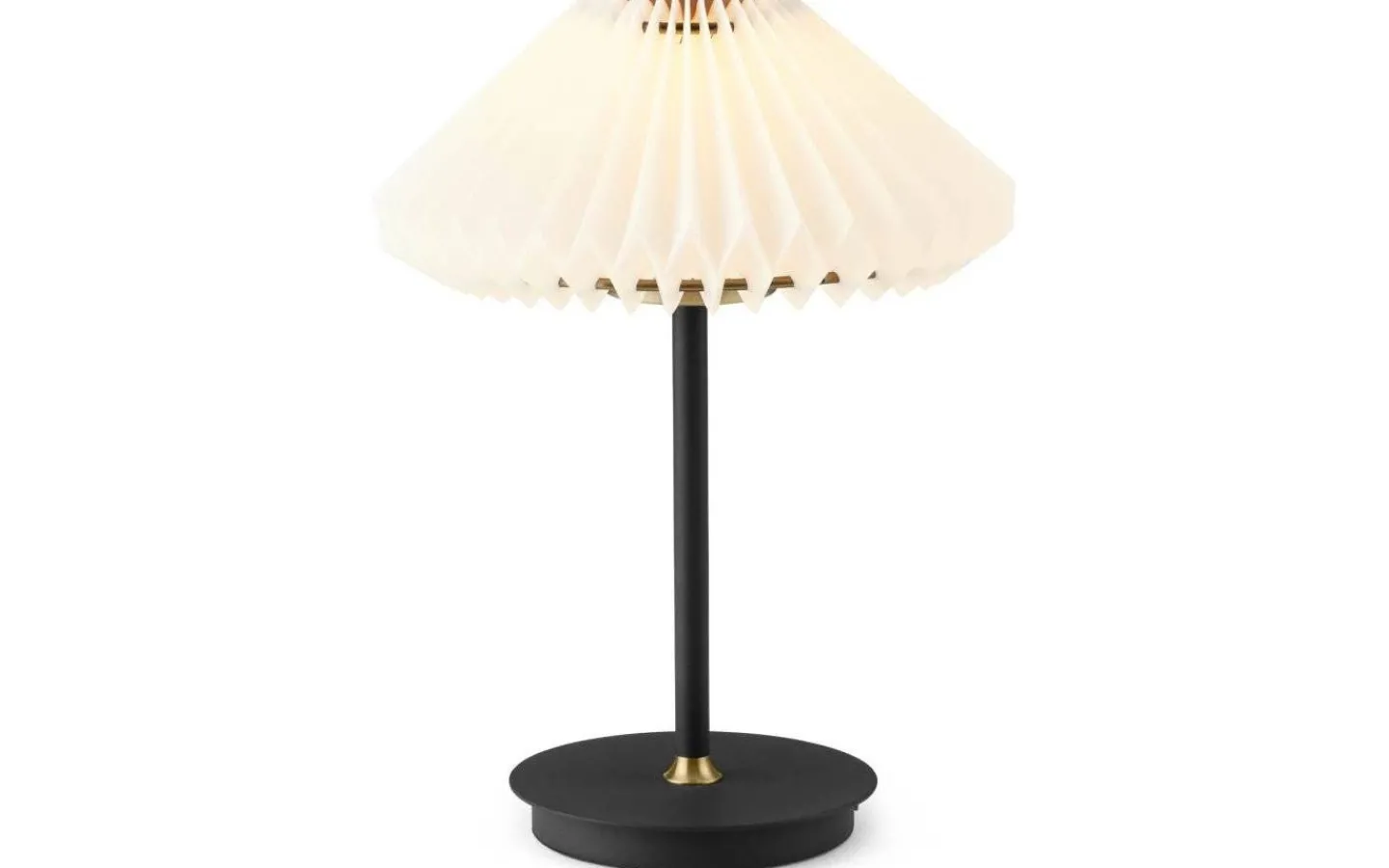 Halo Design Paris Uppladdningsbar Bordslampa 28cm Svart/Vit* Uppladdningsbara Lampor Inomhus|Bordslampor