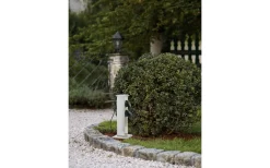 Park 4 Trädgårdsuttag 4 Uttag 40cm Rostfritt Stål IP44