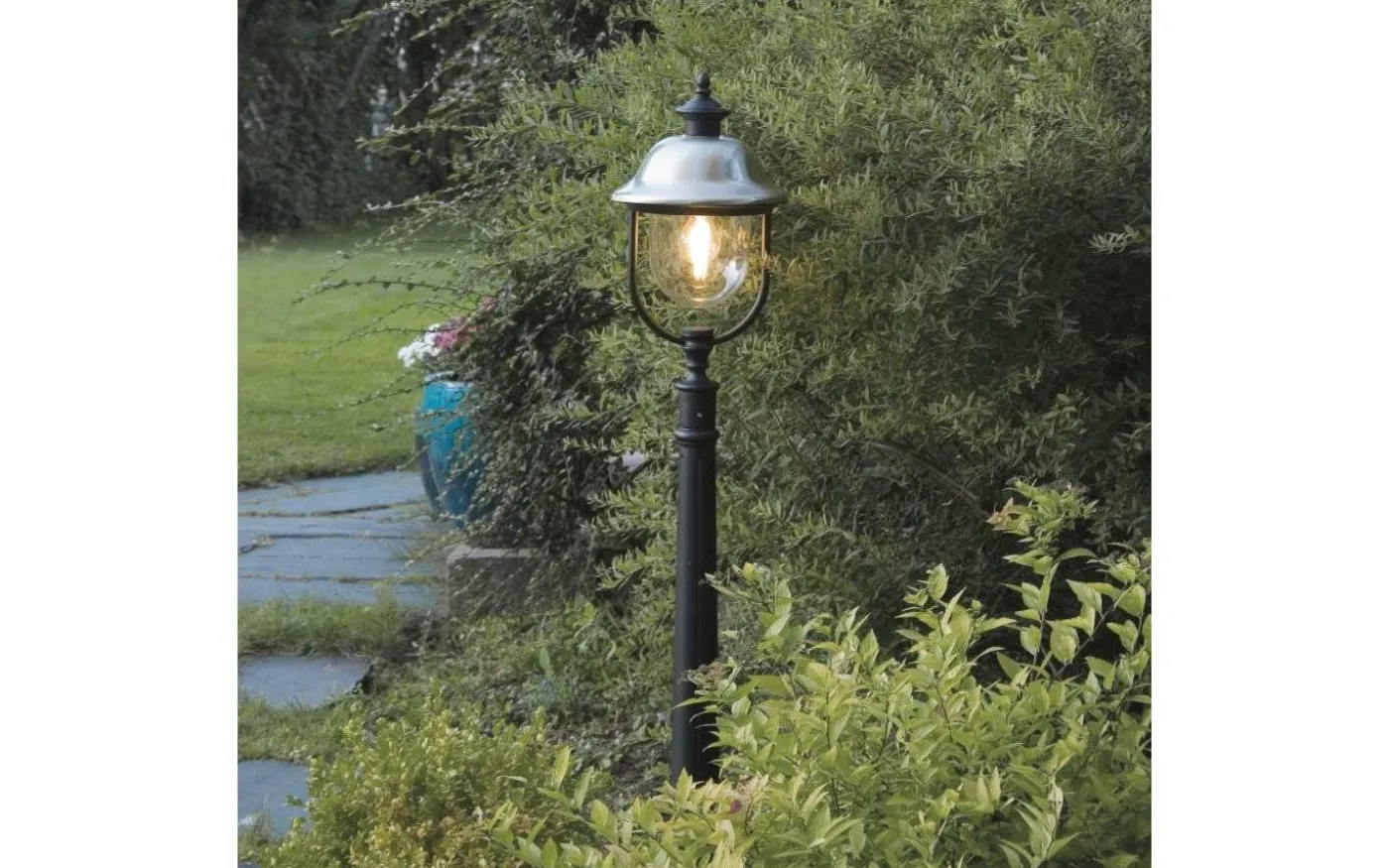 Parma Pollare 1,2m Rostfri/Svart IP43