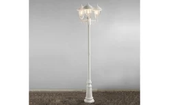Parma Stolplykta 2,2m 3xE27 Vit IP43