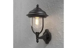 Vägglyktor<Konstsmide Parma Vägglykta Upp Svart IP43