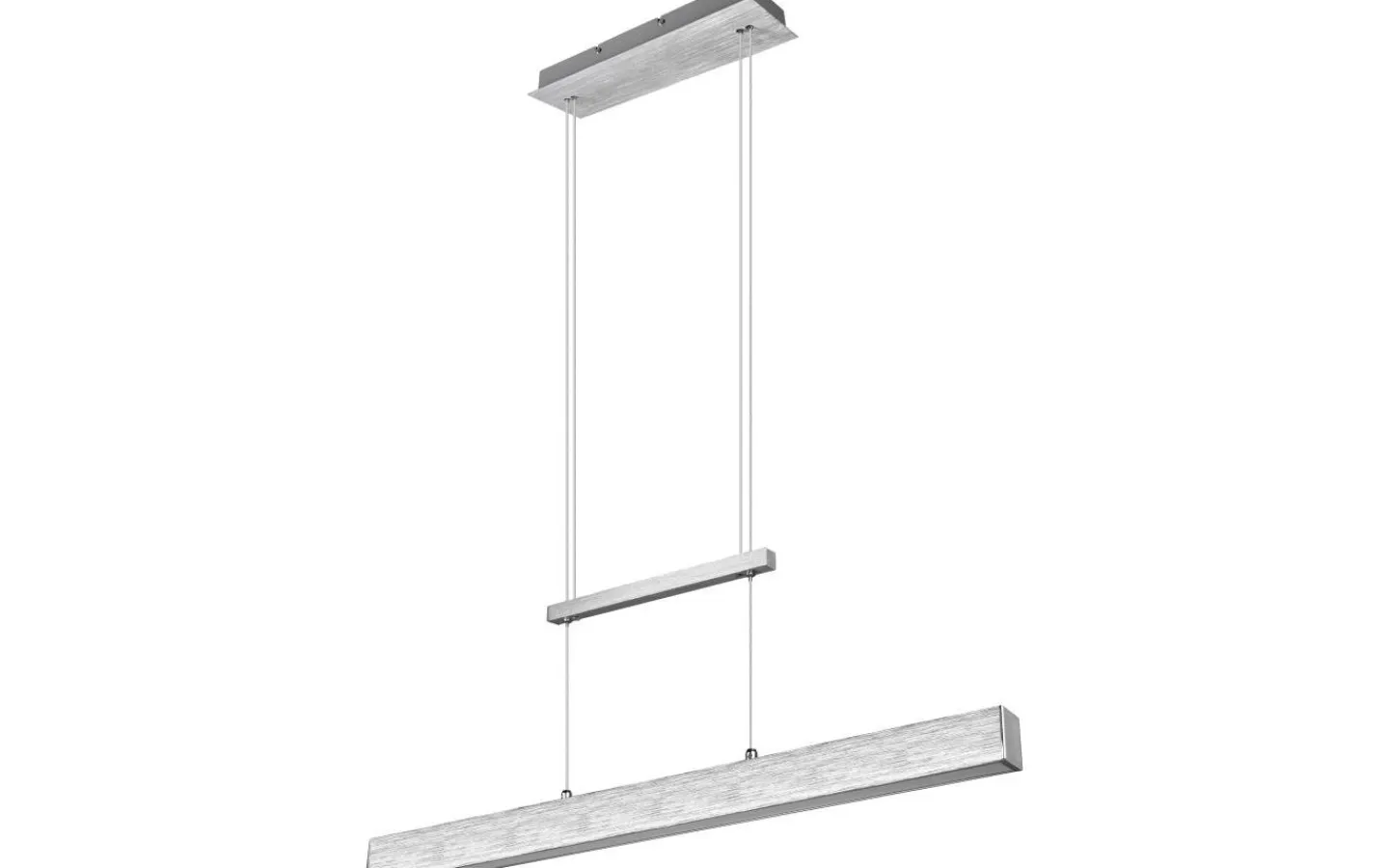 Reality Paros Takpendel LED i borstad aluminium* Avlånga Taklampor