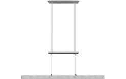 Reality Paros Takpendel LED i borstad aluminium* Avlånga Taklampor