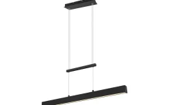 Avlånga Taklampor<Reality Paros Takpendel LED mattsvart