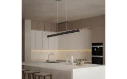 Avlånga Taklampor<Reality Paros Takpendel LED mattsvart