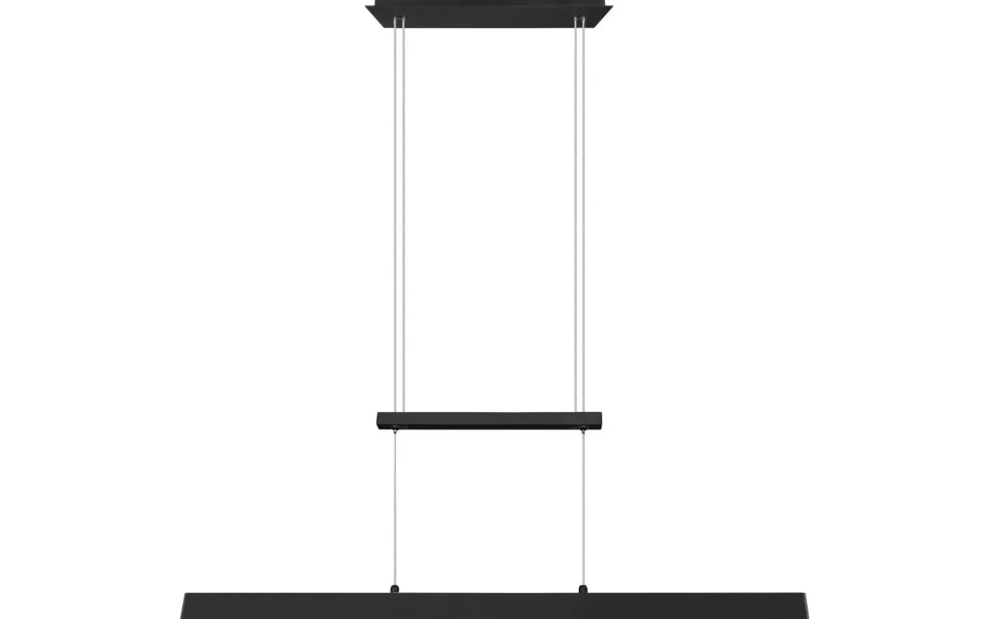 Avlånga Taklampor<Reality Paros Takpendel LED mattsvart