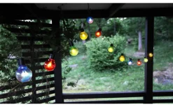 Star Trading Partaj Ljusslinga 4,5m 16L Multifärgad IP44* Ljusslingor Med Färgade Lampor|Partyslingor Utomhus 230V