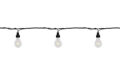 Partyslinga System LED EXTRA 5m 10L Svart Kabel