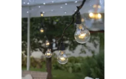 Partyslinga System LED EXTRA 5m 10L Svart Kabel