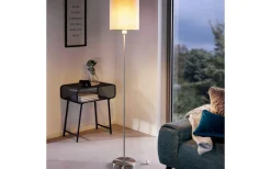 Pasteri Golvlampa 158cm Matt Nickel/Taupe