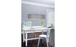 Eglo Pasteri Taklampa 100cm Grå/Nickel* Avlånga Taklampor