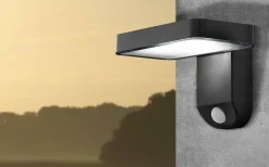 Eglo Pastion Solcellslampa LED Sensor 3000K* Solcellslampor Vägg|Visa Alla Solcellslampor