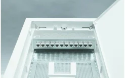 Patchpanel för 12 st keystone-kontakter