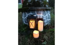 Star Trading Paul Blockljus LED Utomhusbruk 7,5cm Beige* Blockljus Utomhus|Blockljus Utomhus