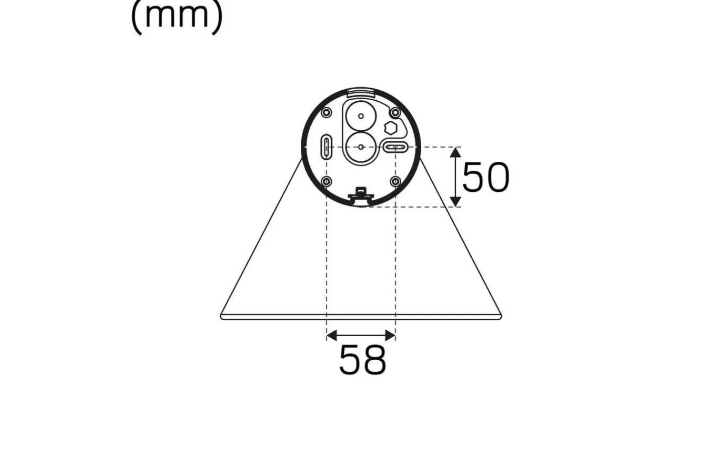 Hidealite Peak Väggarmatur E27 Grå IP23* Vägglampor Utomhus