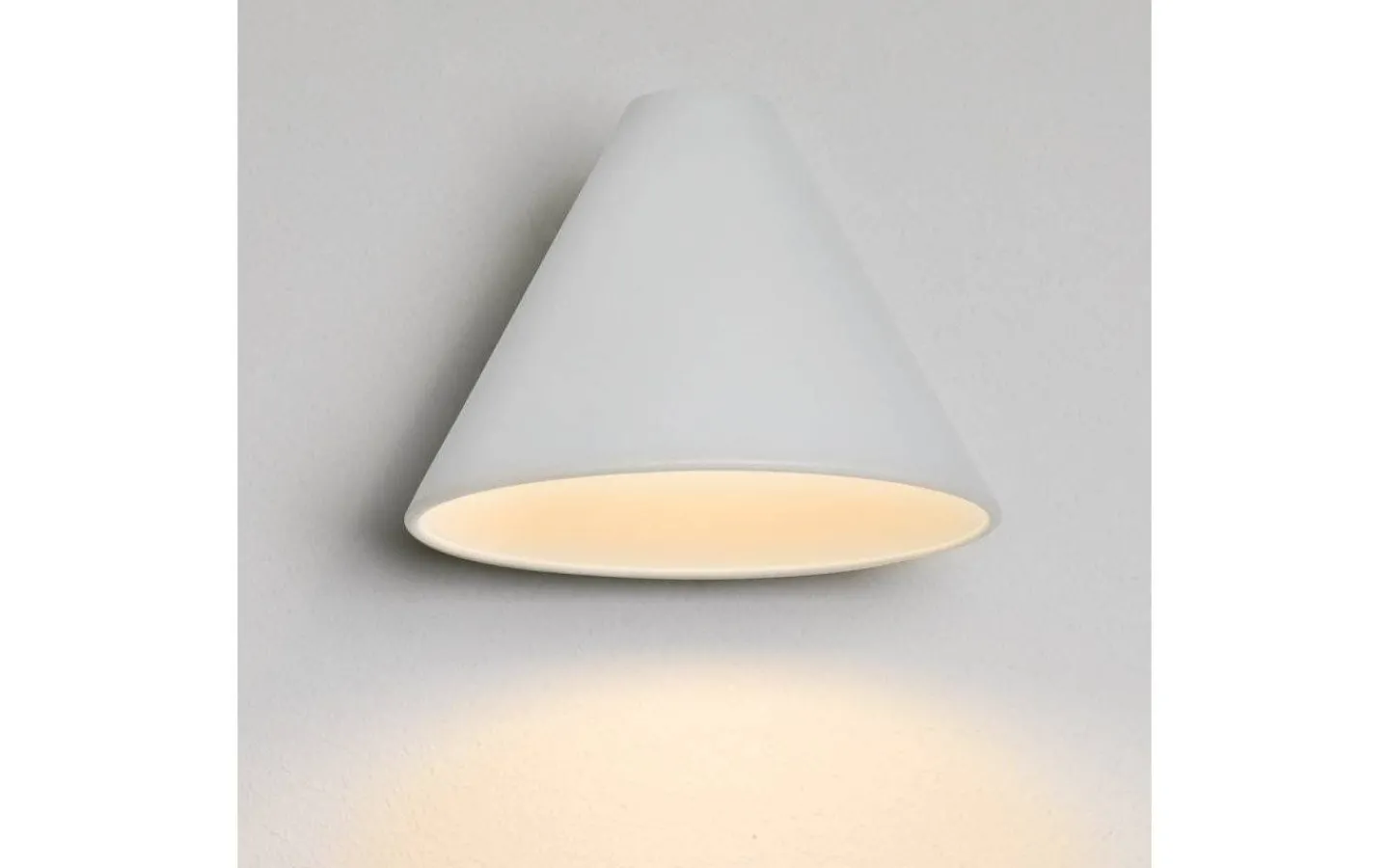 Vägglampor Utomhus<Hidealite Peak Väggarmatur E27 Vit IP23