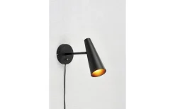 Sovrum|Läslampor<Markslojd Peak Vägglampa Svart