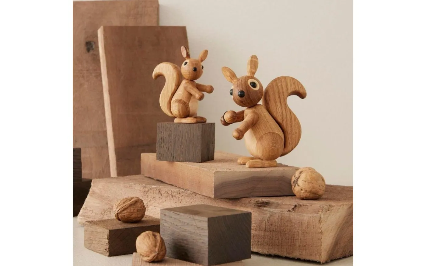 Peanut Ekorrunge Trädekoration 8,5 cm Ek