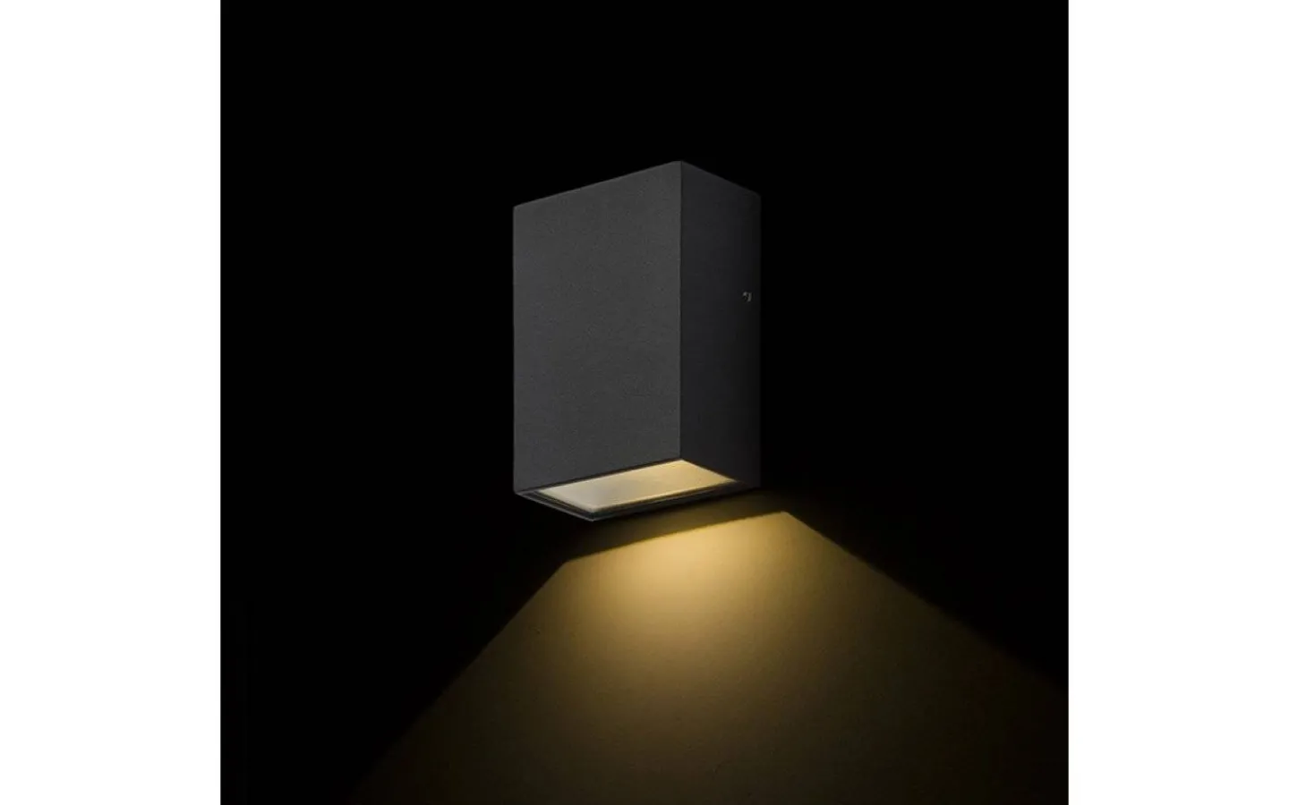 Upp Eller Nedljus Lampor|Vägglampor Utomhus<Rendl Pekko Vägglampa LED 3W 3000K Svart IP54