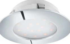 230V Led Spotlights<Eglo Peneto Spotlight LED 3000K 12W Krom IP44