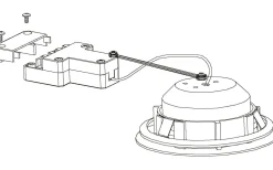 230V Led Spotlights<Eglo Peneto Spotlight LED 3000K 12W Krom IP44